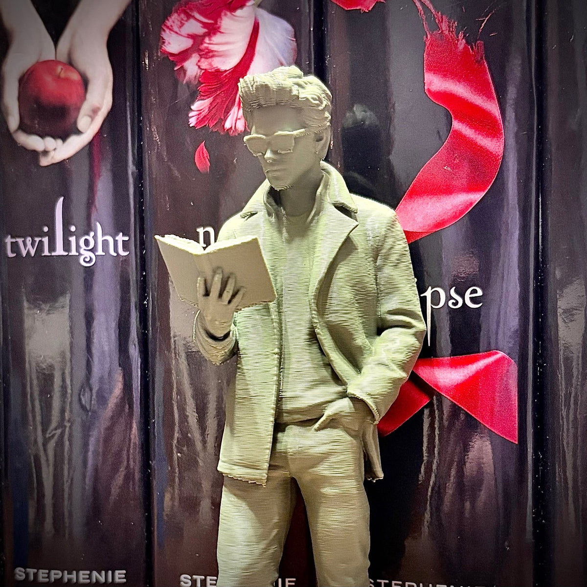 Vampire from WA Inspired 3d Printed Bookshelf Decor - Starry Skies Austin