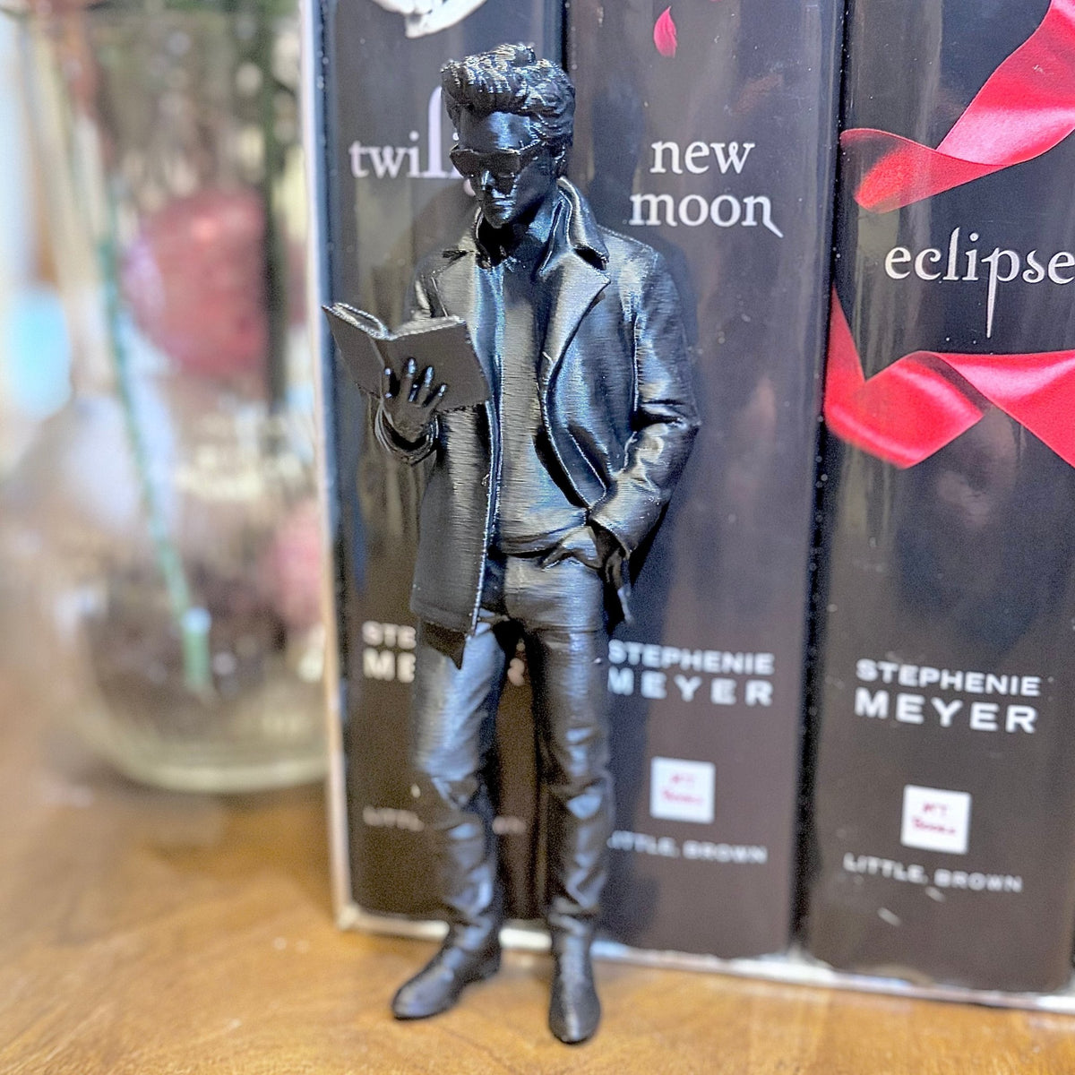 Vampire from WA Inspired 3d Printed Bookshelf Decor - Starry Skies Austin