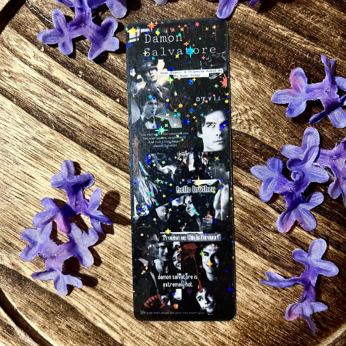 Vampire Hot Guy Bookmark - Starry Skies Austin