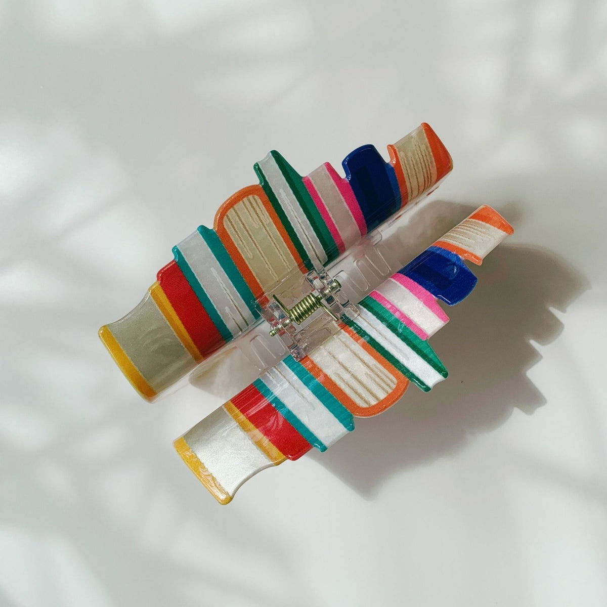 Velvet Claws Stack of Books Hair Clip - Starry Skies Austin