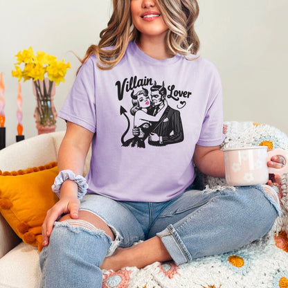 Villain Lover Premium Comfort Colors Heavyweight Shirt - Starry Skies Austin
