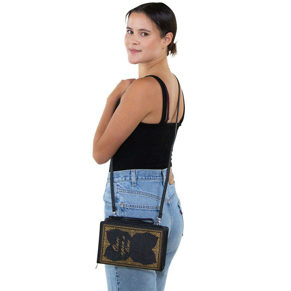 Vintage Fairytale Book Handbag - Starry Skies Austin