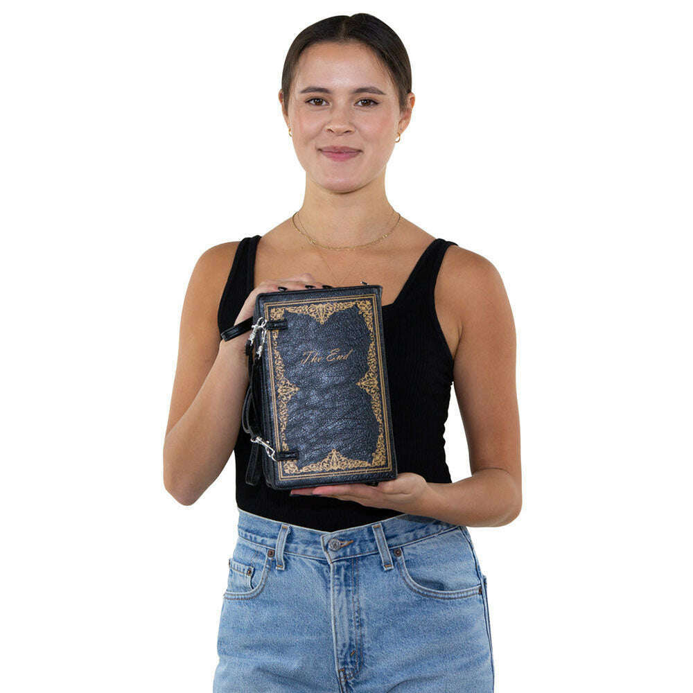 Vintage Fairytale Book Handbag - Starry Skies Austin