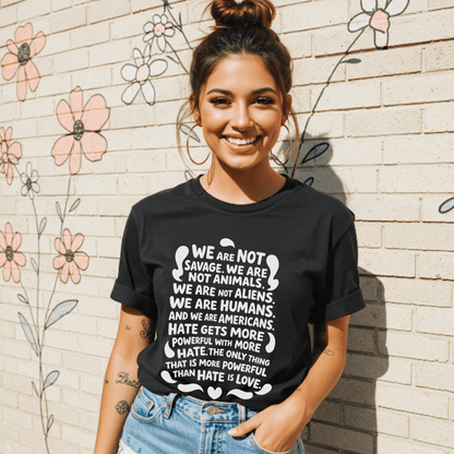 We are Humans Adult Graphic Tee - Starry Skies Austin
