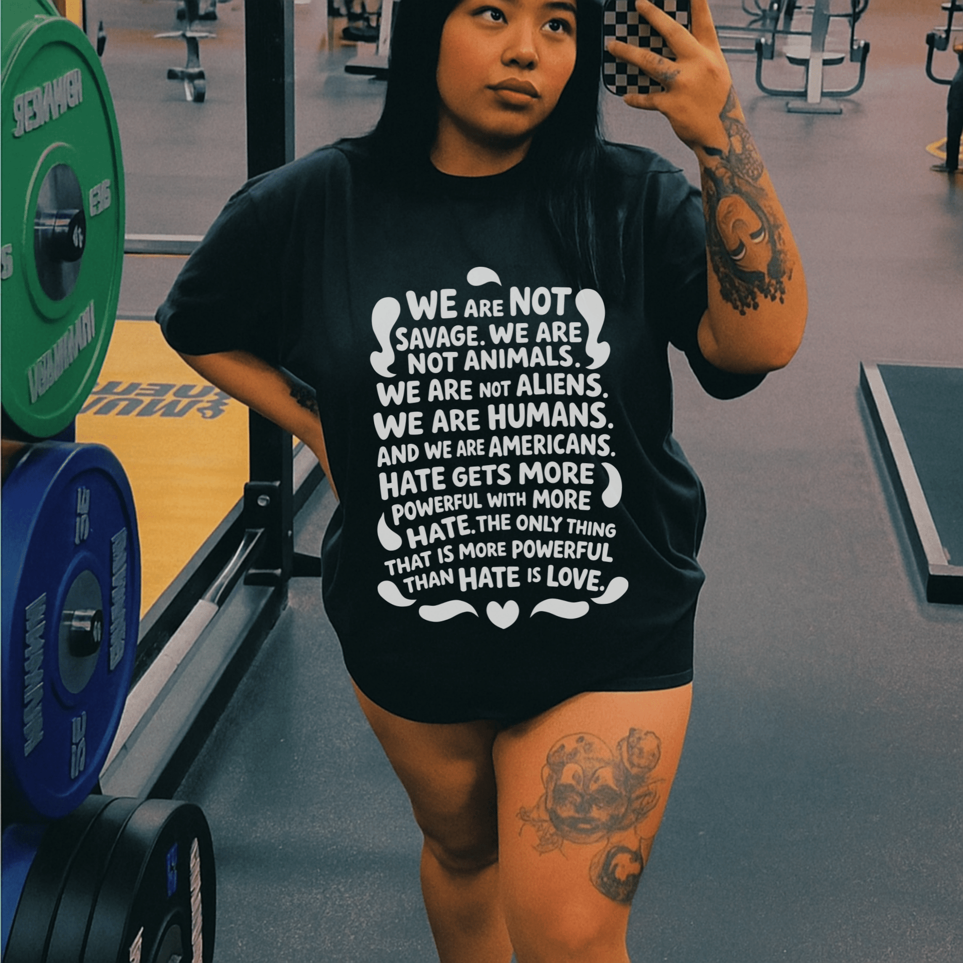 We are Humans Adult Graphic Tee - Starry Skies Austin