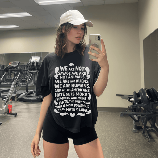 We are Humans Adult Graphic Tee - Starry Skies Austin