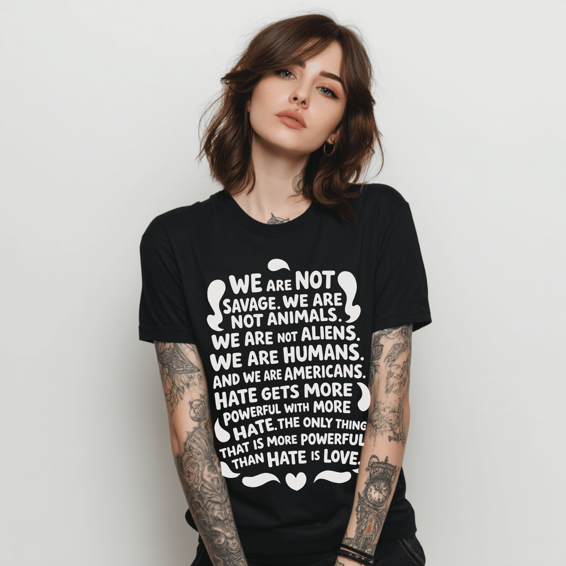 We are Humans Adult Graphic Tee - Starry Skies Austin