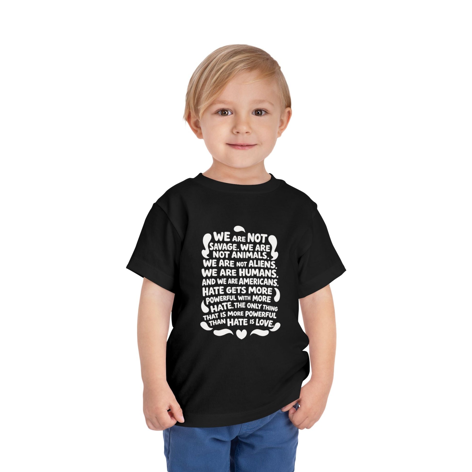 We are Humans Toddler Graphic Tee - Starry Skies Austin