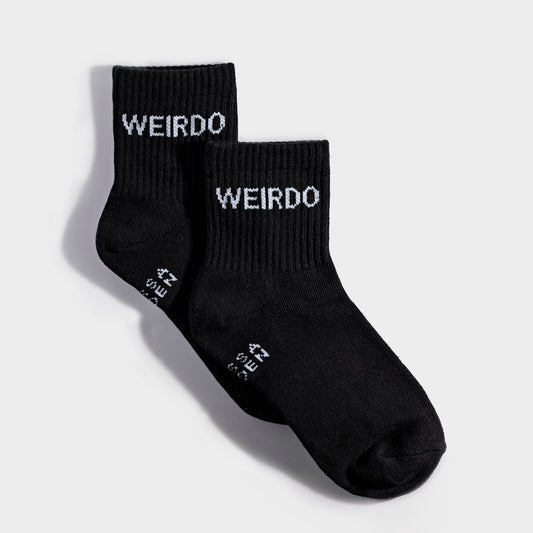 Weirdo Quarter Crew Socks - Starry Skies Austin