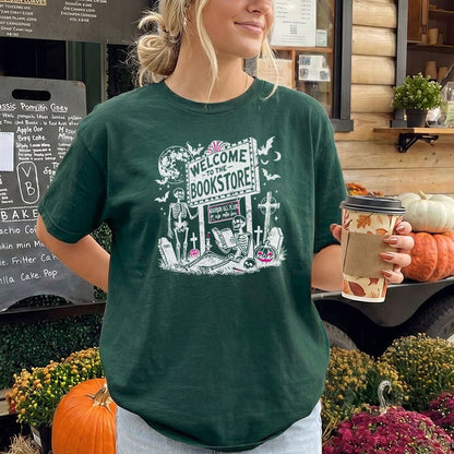 Welcome to the Bookstore Gildan Softstyle Shirt - Starry Skies Austin