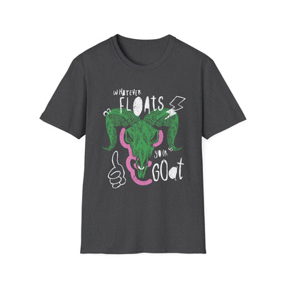 Whatever Floats Your Goat Punk Graphic Softstyle Tee - Starry Skies Austin