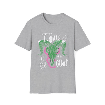 Whatever Floats Your Goat Punk Graphic Softstyle Tee - Starry Skies Austin