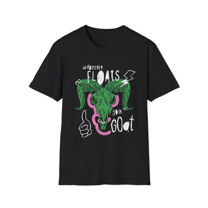 Whatever Floats Your Goat Punk Graphic Softstyle Tee - Starry Skies Austin
