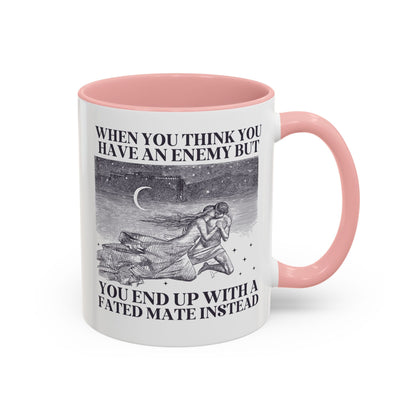 When You Think You Have an Enemy Bookish Coffee Mug - Starry Skies Austin