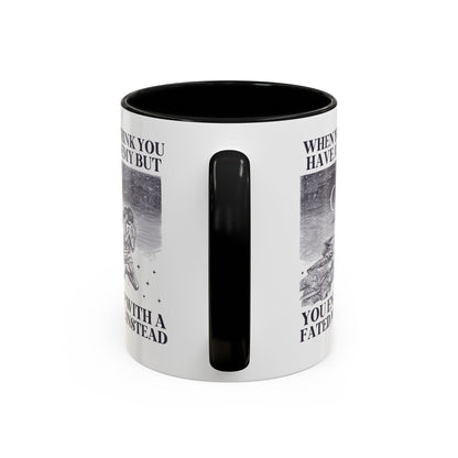 When You Think You Have an Enemy Bookish Coffee Mug - Starry Skies Austin