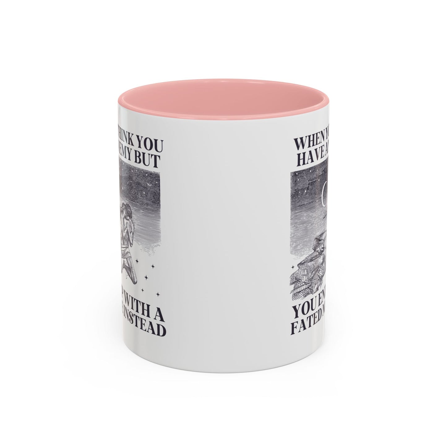 When You Think You Have an Enemy Bookish Coffee Mug - Starry Skies Austin