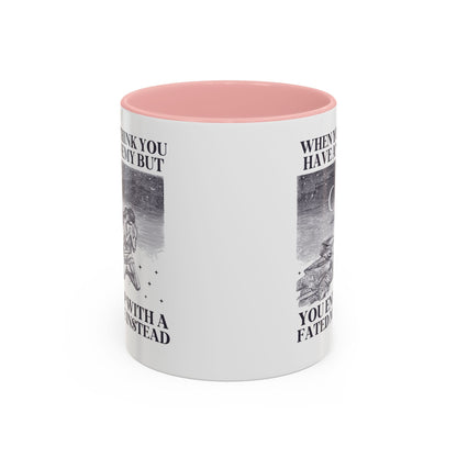 When You Think You Have an Enemy Bookish Coffee Mug - Starry Skies Austin