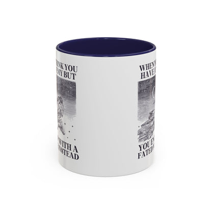 When You Think You Have an Enemy Bookish Coffee Mug - Starry Skies Austin
