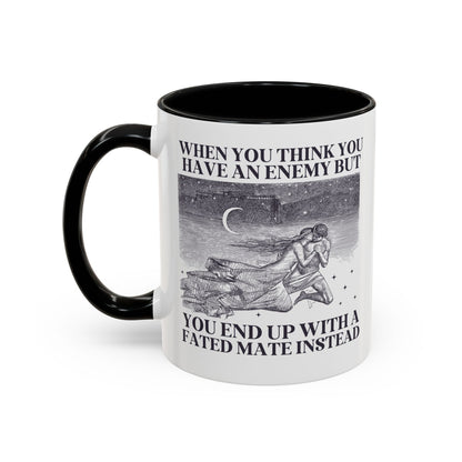 When You Think You Have an Enemy Bookish Coffee Mug - Starry Skies Austin