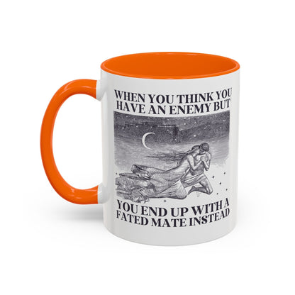 When You Think You Have an Enemy Bookish Coffee Mug - Starry Skies Austin
