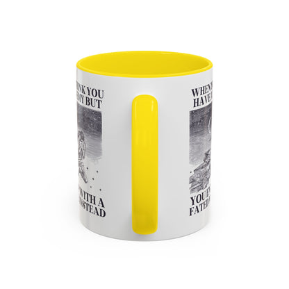 When You Think You Have an Enemy Bookish Coffee Mug - Starry Skies Austin