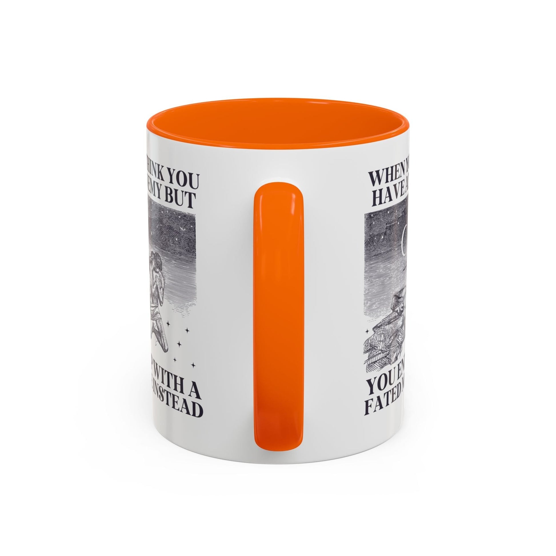 When You Think You Have an Enemy Bookish Coffee Mug - Starry Skies Austin