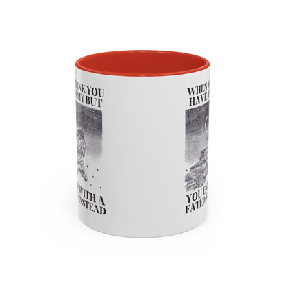 When You Think You Have an Enemy Bookish Coffee Mug - Starry Skies Austin