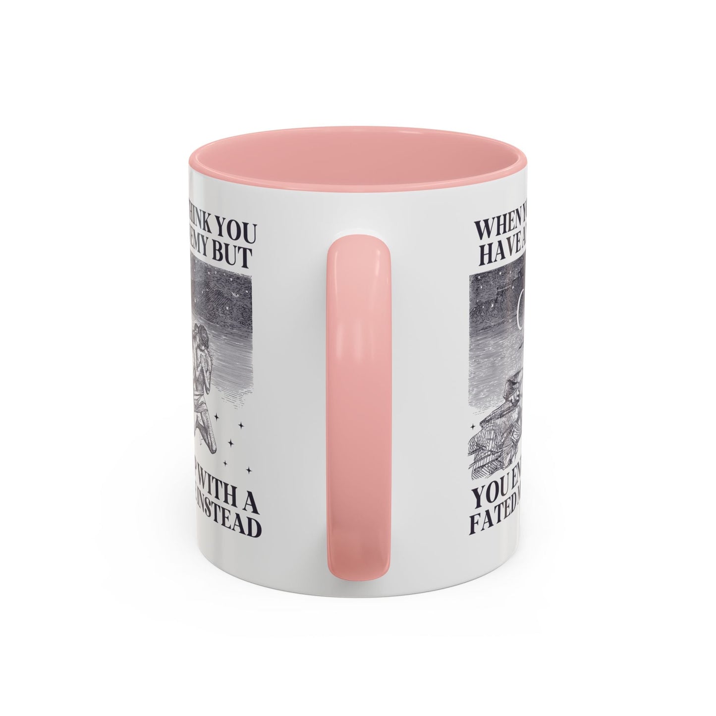 When You Think You Have an Enemy Bookish Coffee Mug - Starry Skies Austin