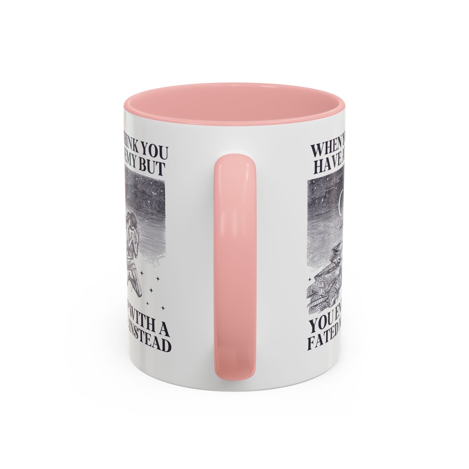 When You Think You Have an Enemy Bookish Coffee Mug - Starry Skies Austin