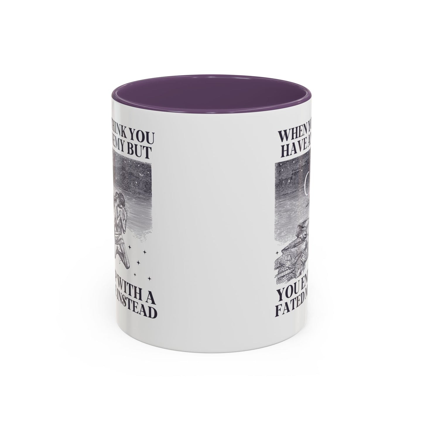 When You Think You Have an Enemy Bookish Coffee Mug - Starry Skies Austin