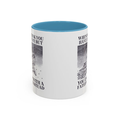 When You Think You Have an Enemy Bookish Coffee Mug - Starry Skies Austin