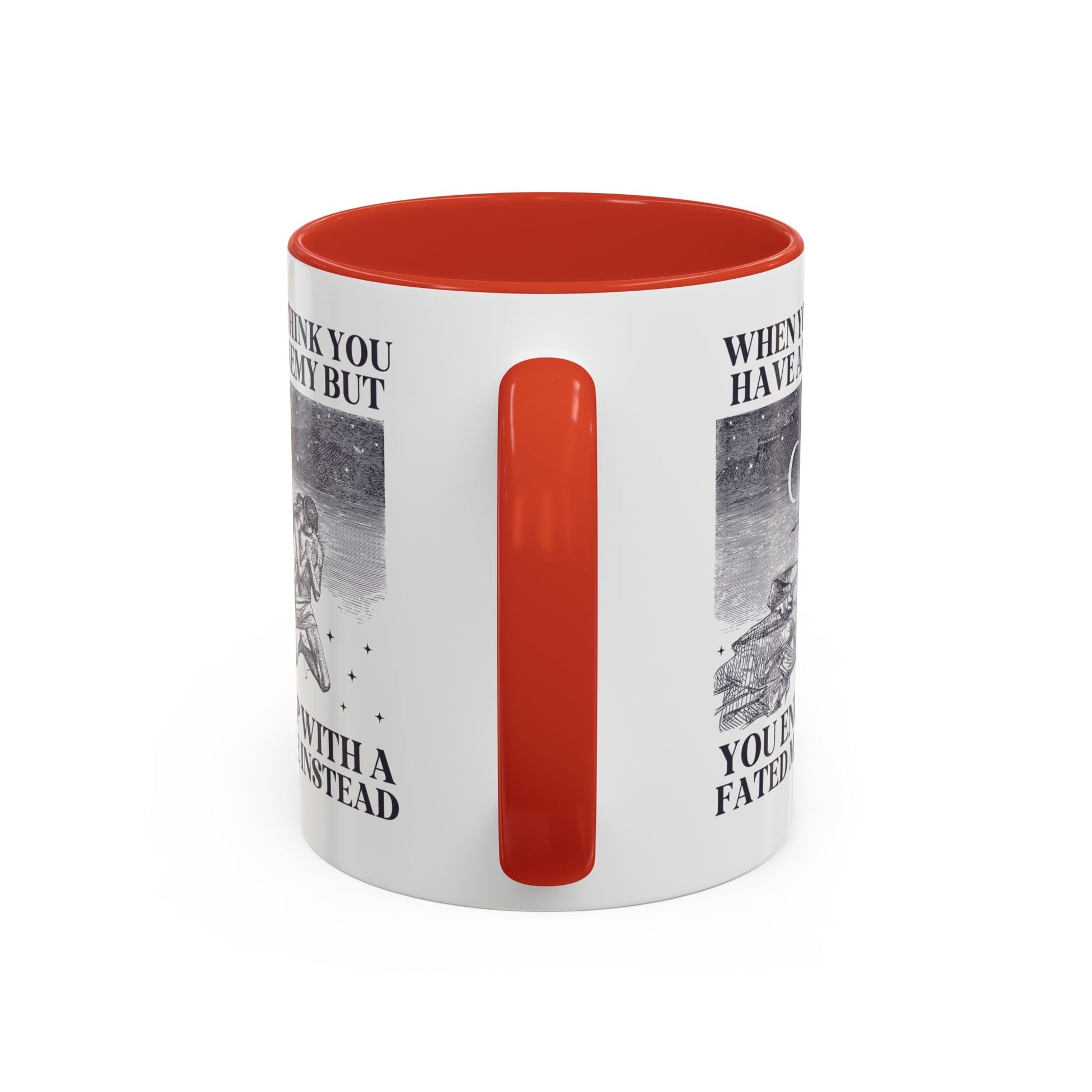 When You Think You Have an Enemy Bookish Coffee Mug - Starry Skies Austin