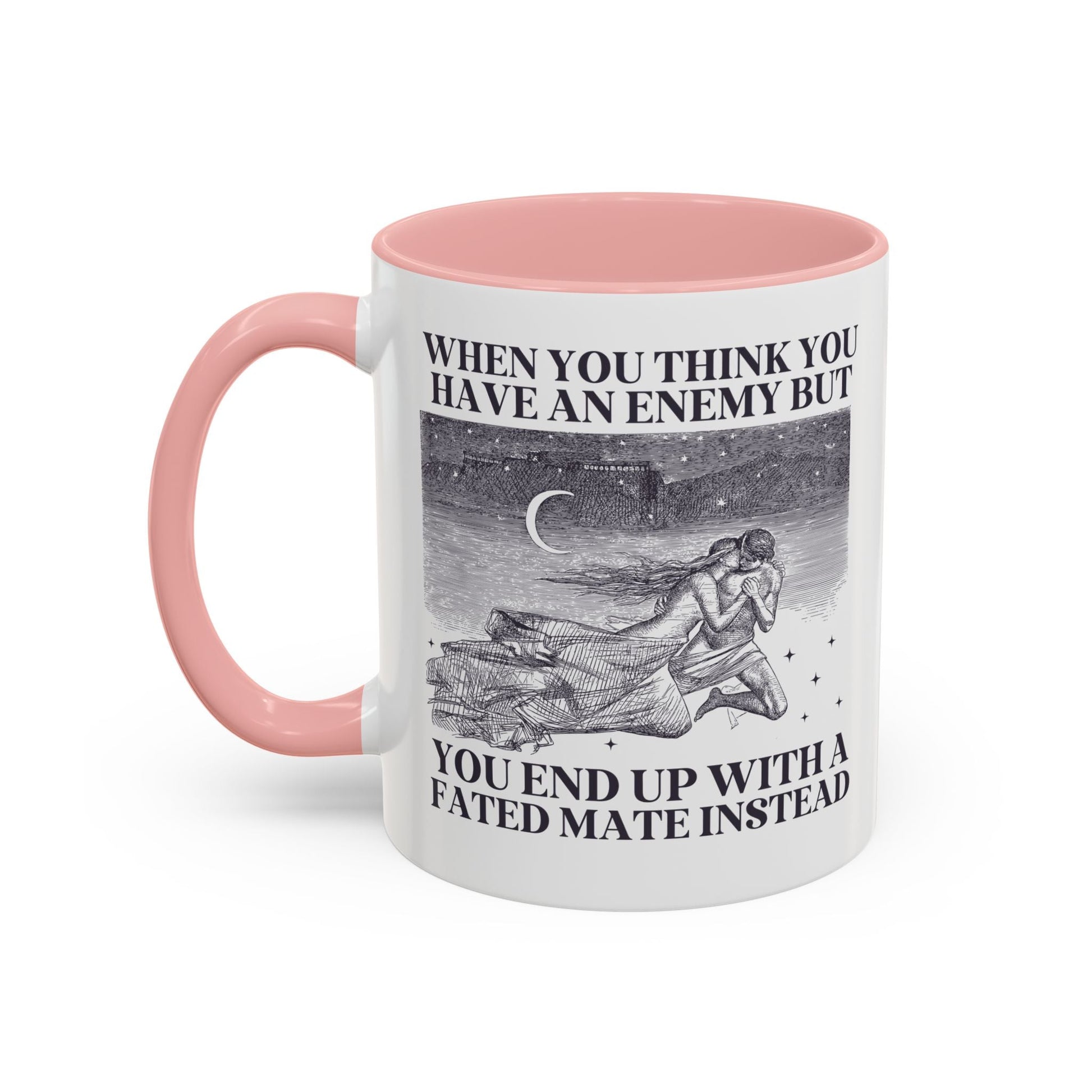 When You Think You Have an Enemy Bookish Coffee Mug - Starry Skies Austin