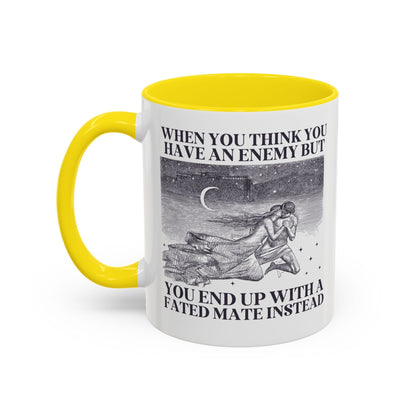When You Think You Have an Enemy Bookish Coffee Mug - Starry Skies Austin