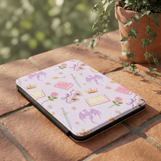 Whimsical Romantasy Girly Kindle Case - Starry Skies Austin