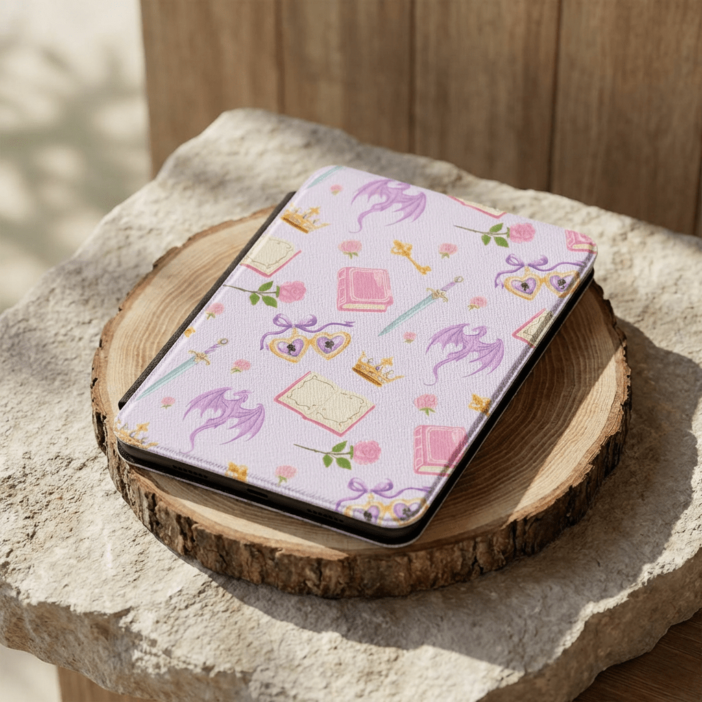 Whimsical Romantasy Girly Kindle Case - Starry Skies Austin