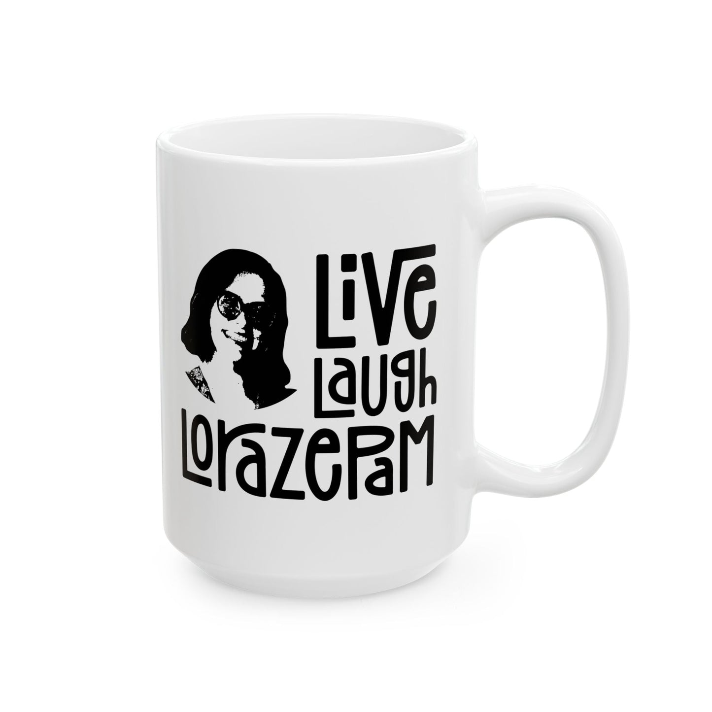 White Lotus Parker Posey Live Laugh Lorazepam Mug - Starry Skies Austin