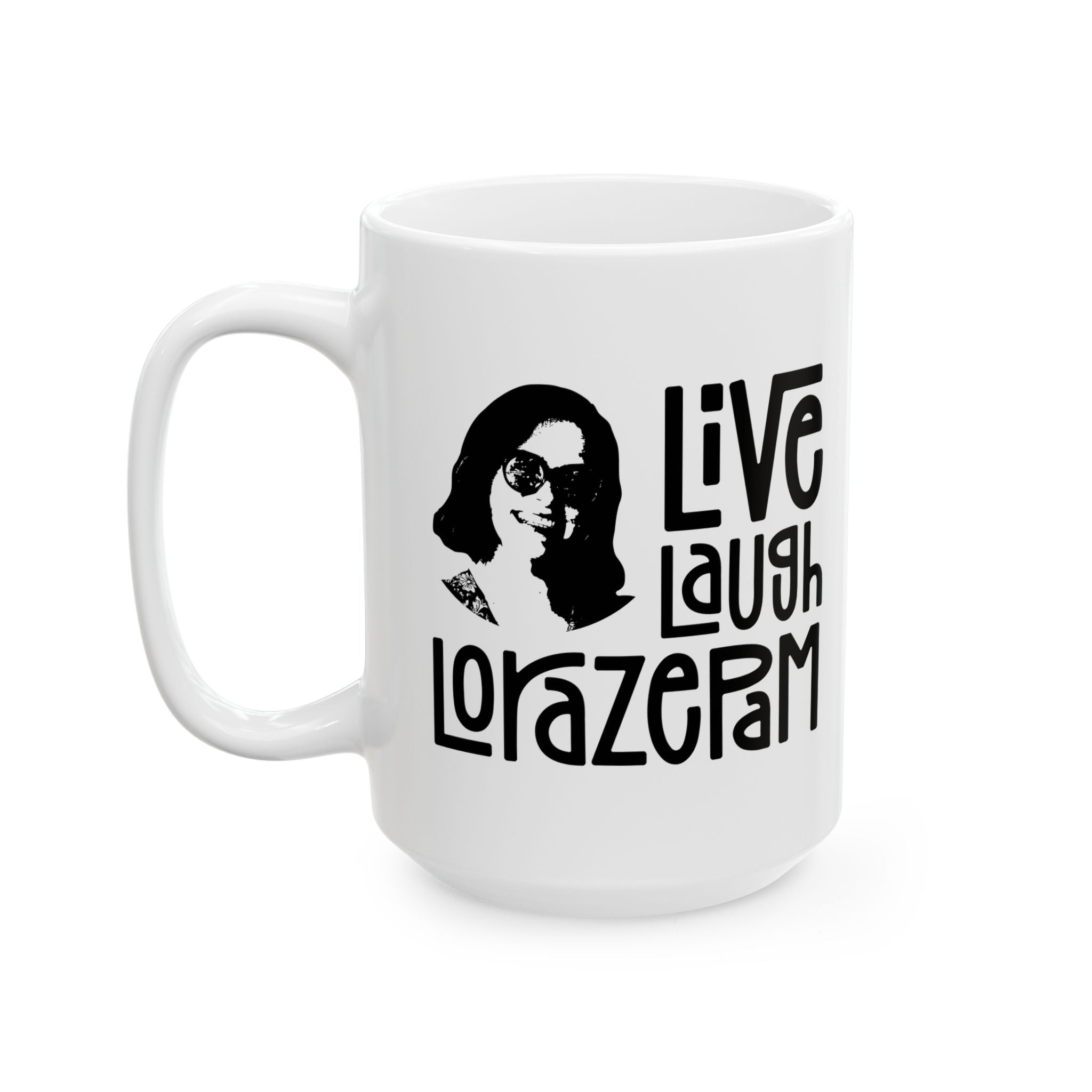 White Lotus Parker Posey Live Laugh Lorazepam Mug - Starry Skies Austin