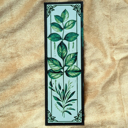 Wild Herb Botanical Bookmark 2x6 Art Nouveau - Starry Skies Austin
