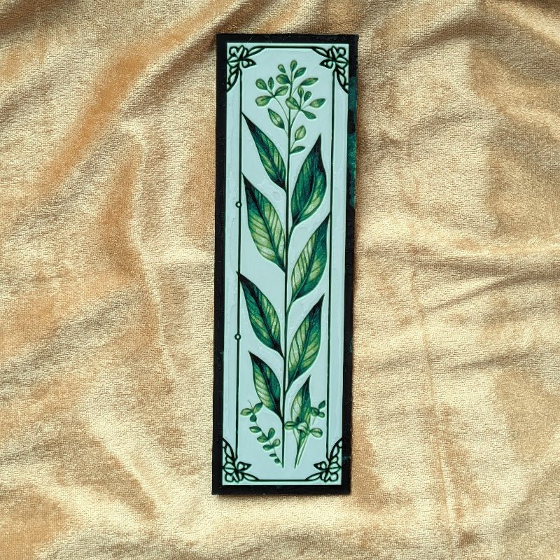 Wild Herb Botanical Bookmark 2x6 Art Nouveau - Starry Skies Austin