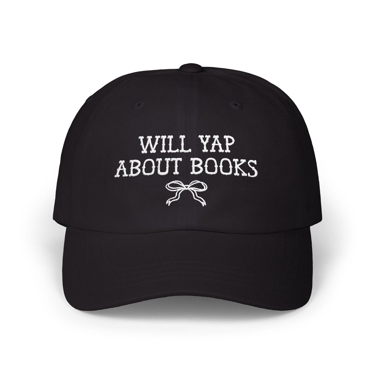Will Yap About Books Cap with Bow - Starry Skies Austin