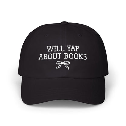 Will Yap About Books Cap with Bow - Starry Skies Austin