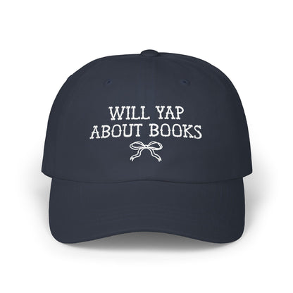 Will Yap About Books Cap with Bow - Starry Skies Austin
