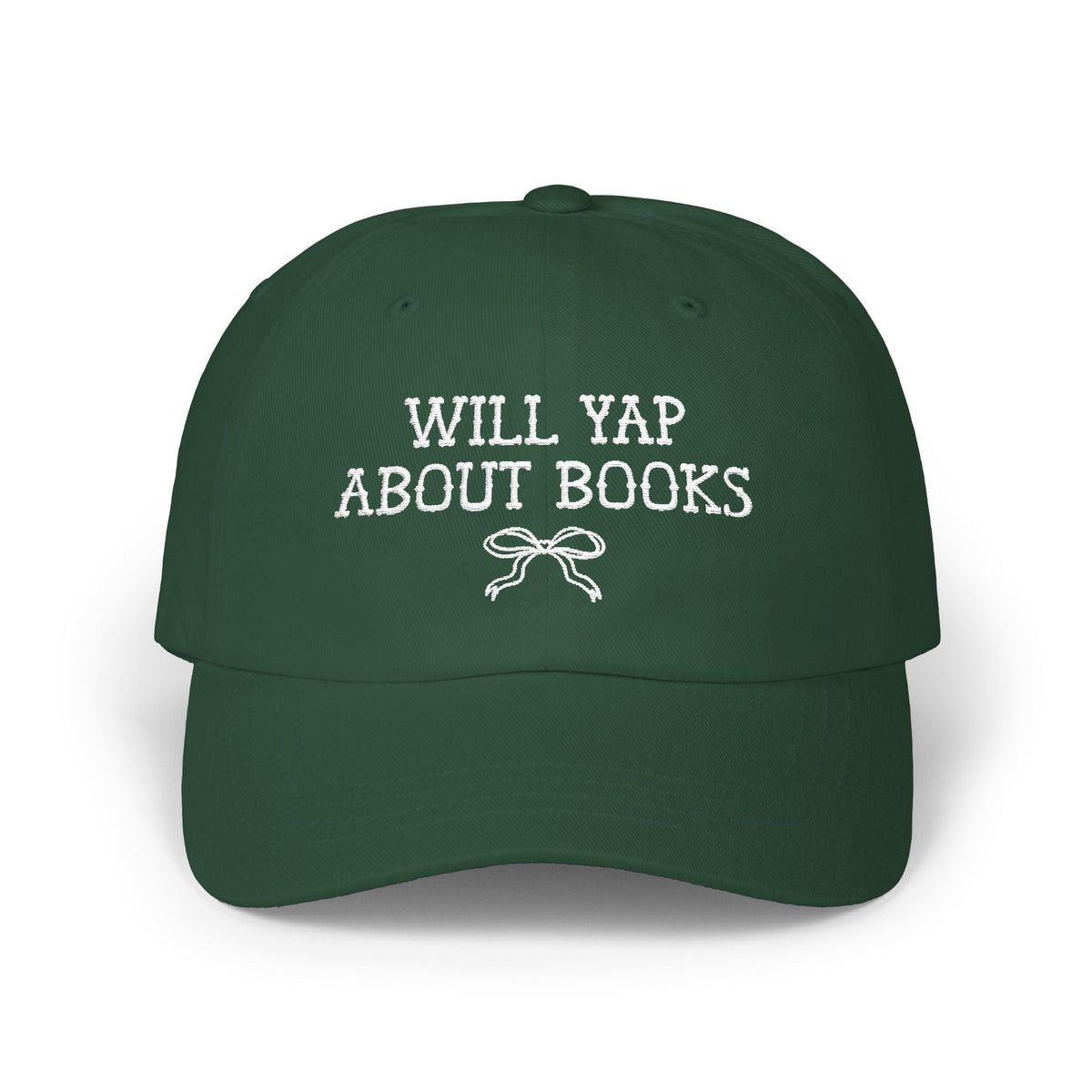 Will Yap About Books Cap with Bow - Starry Skies Austin