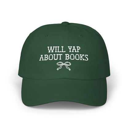 Will Yap About Books Cap with Bow - Starry Skies Austin