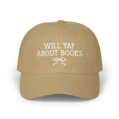 Will Yap About Books Cap with Bow - Starry Skies Austin