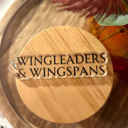 Wingleaders and Wingspans Keychain - Starry Skies Austin