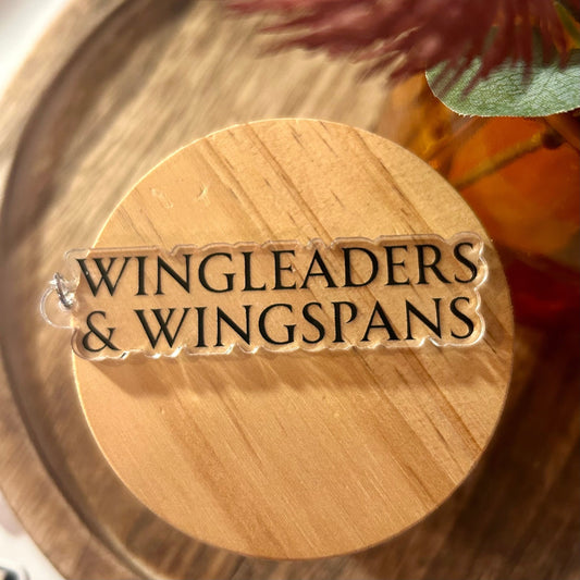 Wingleaders and Wingspans Keychain - Starry Skies Austin