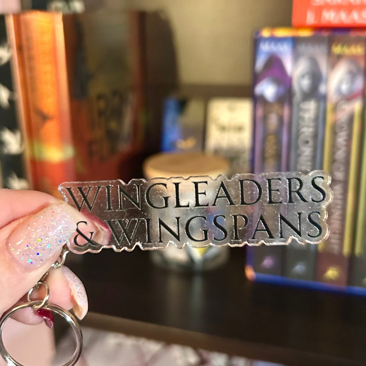 Wingleaders and Wingspans Keychain - Starry Skies Austin