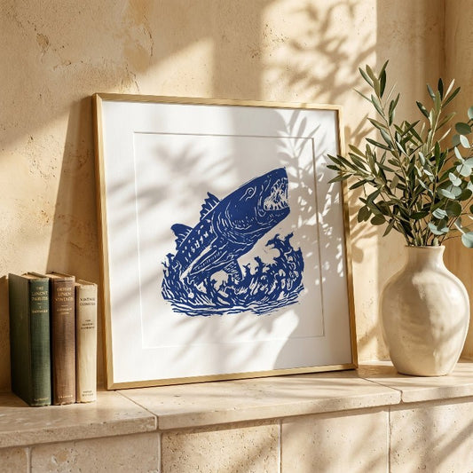 Winnebago Beast Fine Art Print | Archival Reproduction - Starry Skies Austin